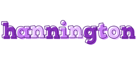 Hannington sensual logo