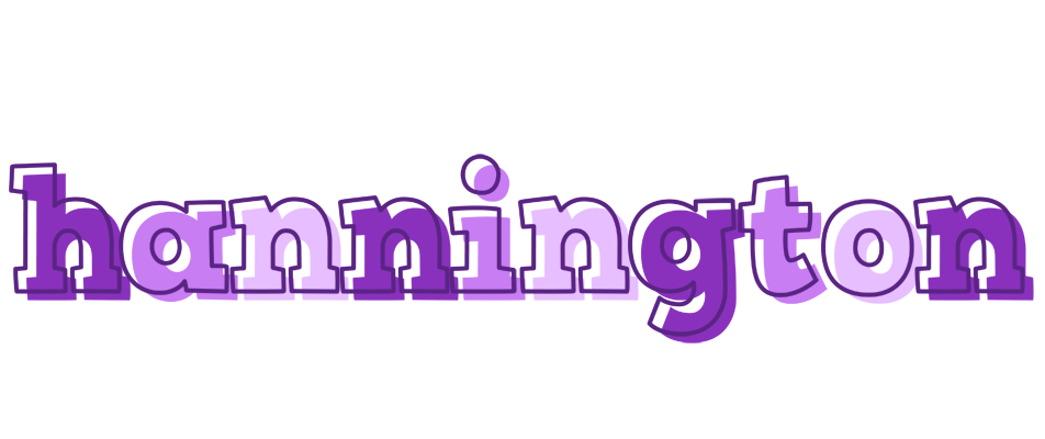 Hannington sensual logo