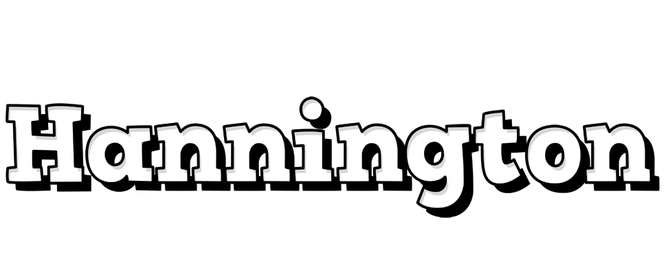 Hannington snowing logo