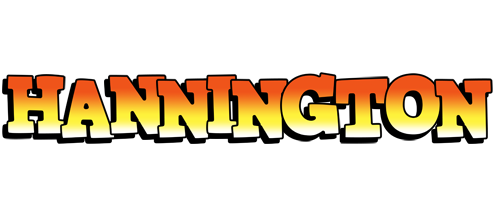 Hannington sunset logo