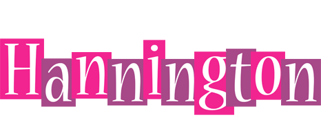 Hannington whine logo