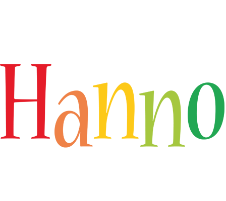 Hanno birthday logo