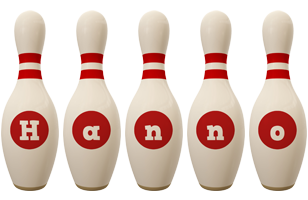 Hanno bowling-pin logo