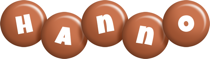 Hanno candy-brown logo