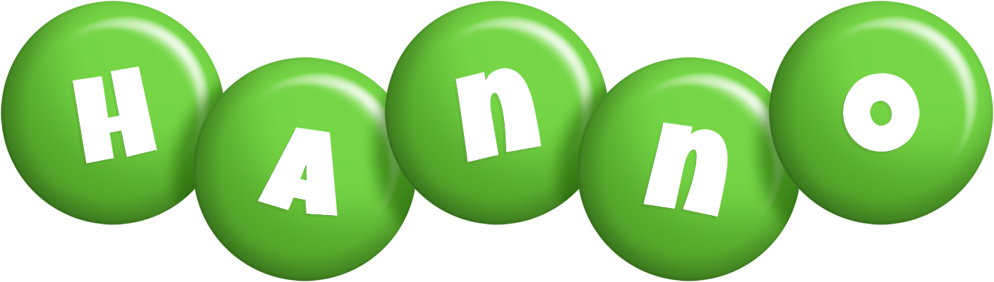 Hanno candy-green logo