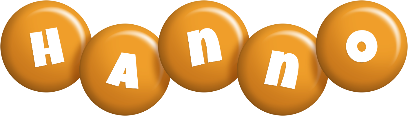 Hanno candy-orange logo