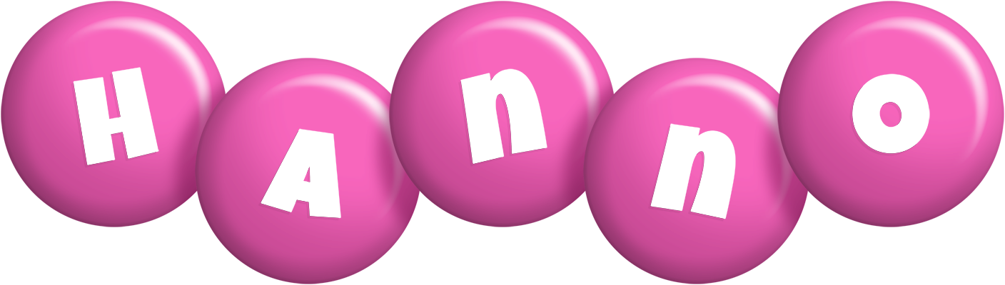 Hanno candy-pink logo