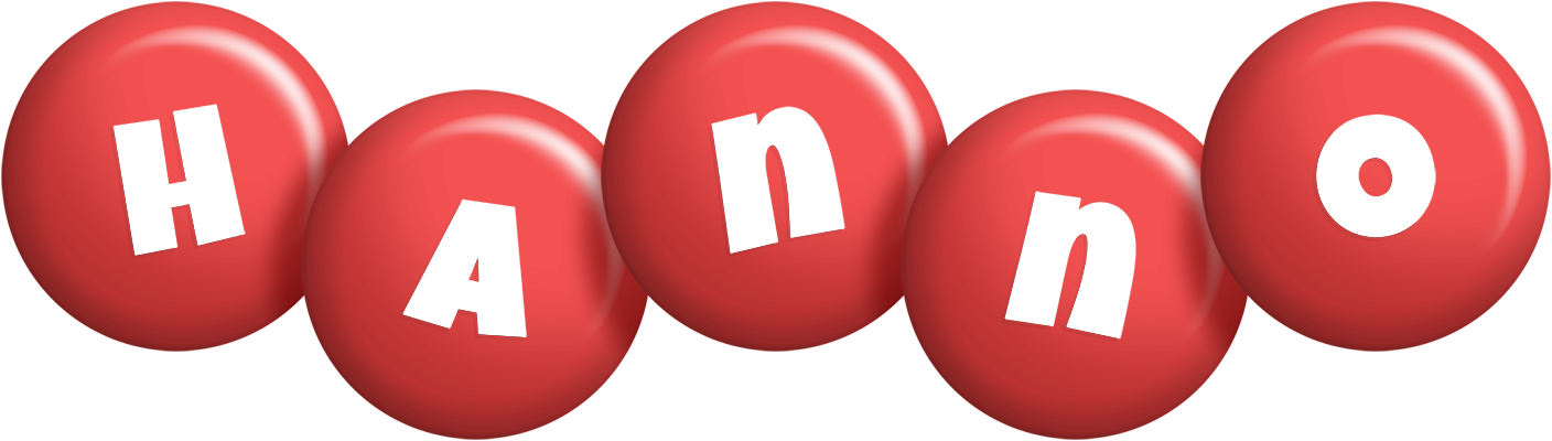 Hanno candy-red logo
