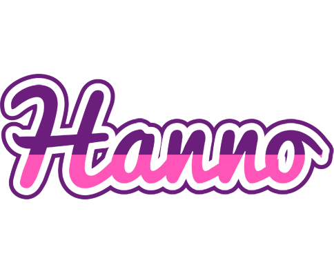 Hanno cheerful logo