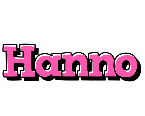 Hanno girlish logo