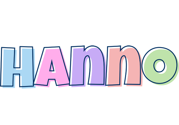 Hanno pastel logo