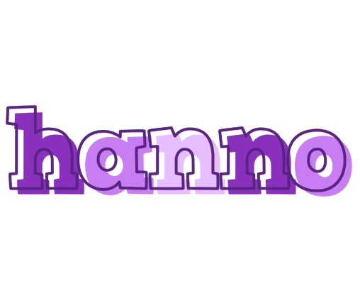 Hanno sensual logo