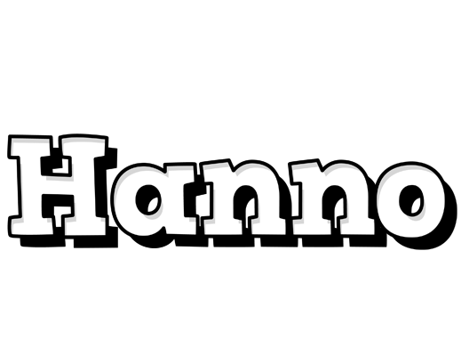 Hanno snowing logo