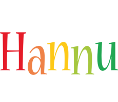 Hannu birthday logo