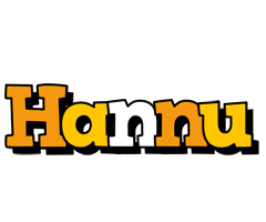 Hannu cartoon logo