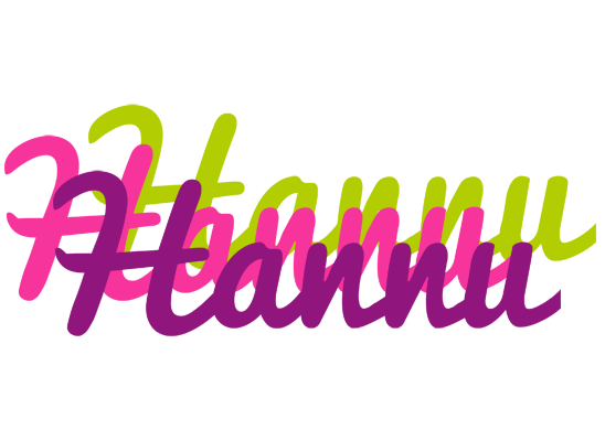 Hannu flowers logo