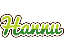 Hannu golfing logo