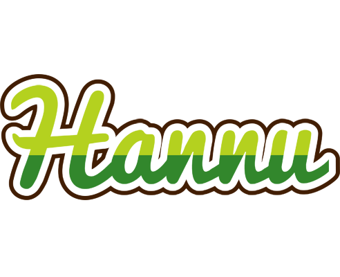 Hannu golfing logo