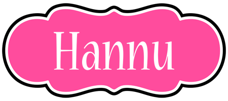 Hannu invitation logo