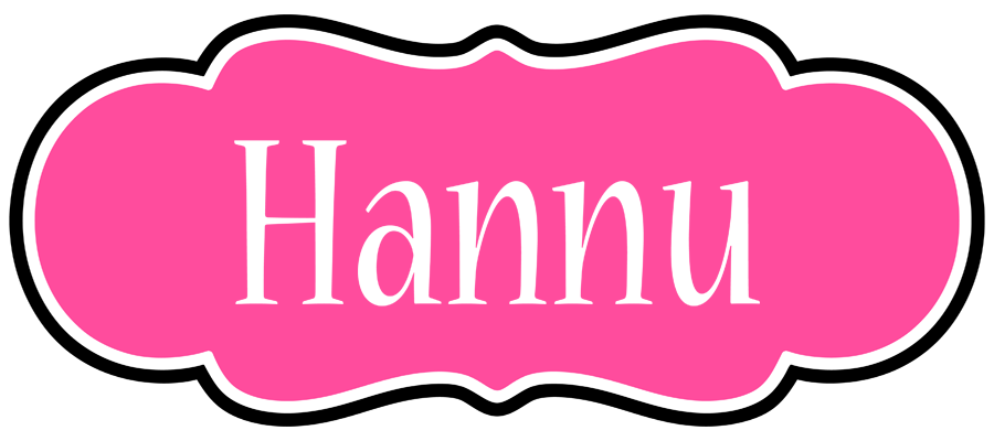 Hannu invitation logo