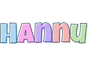 Hannu pastel logo