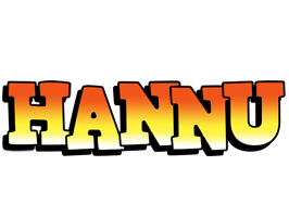 Hannu sunset logo