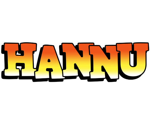 Hannu sunset logo
