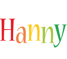 Hanny birthday logo