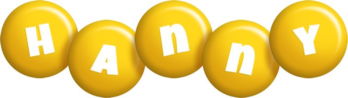 Hanny candy-yellow logo