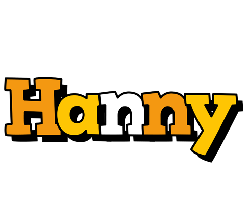 Hanny cartoon logo