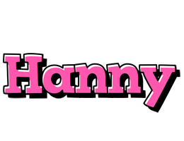 Hanny girlish logo