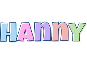 Hanny pastel logo