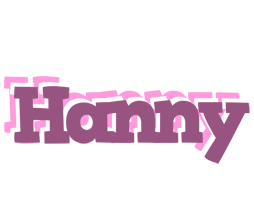 Hanny relaxing logo