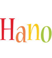 Hano birthday logo