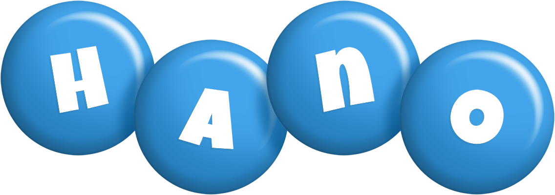 Hano candy-blue logo