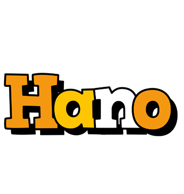 Hano cartoon logo