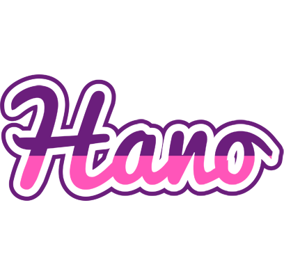 Hano cheerful logo