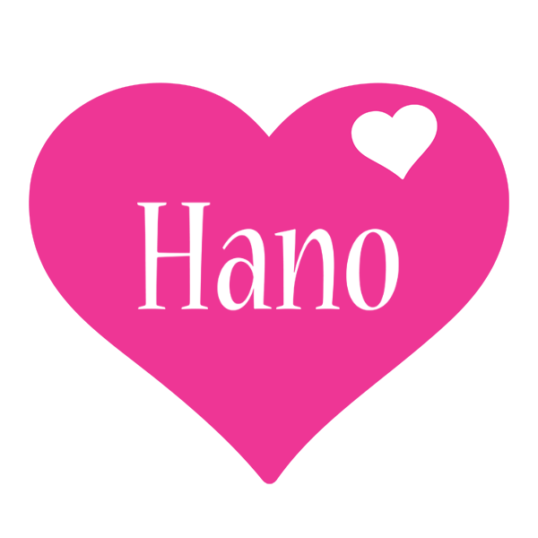 Hano love-heart logo