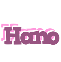 Hano relaxing logo