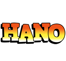 Hano sunset logo