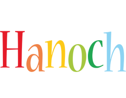 Hanoch birthday logo