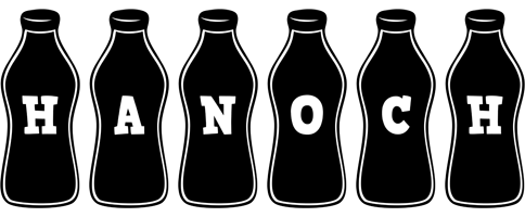 Hanoch bottle logo