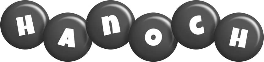 Hanoch candy-black logo