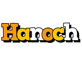 Hanoch cartoon logo