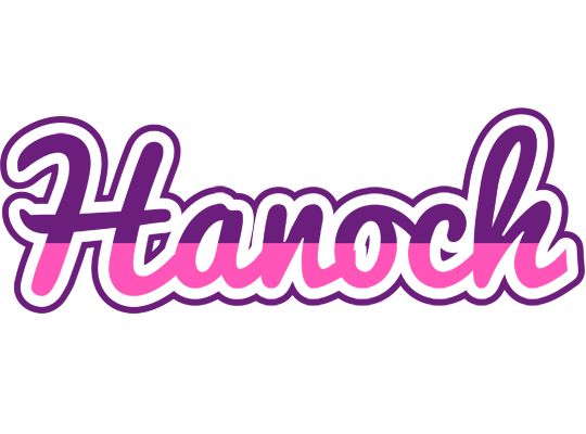 Hanoch cheerful logo