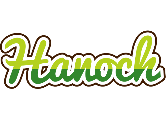 Hanoch golfing logo