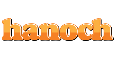 Hanoch orange logo
