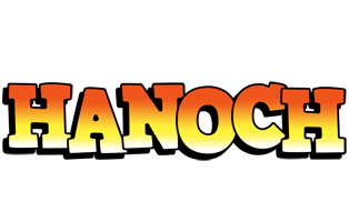 Hanoch sunset logo