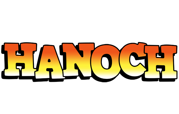 Hanoch sunset logo