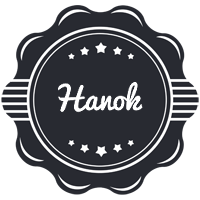 Hanok badge logo